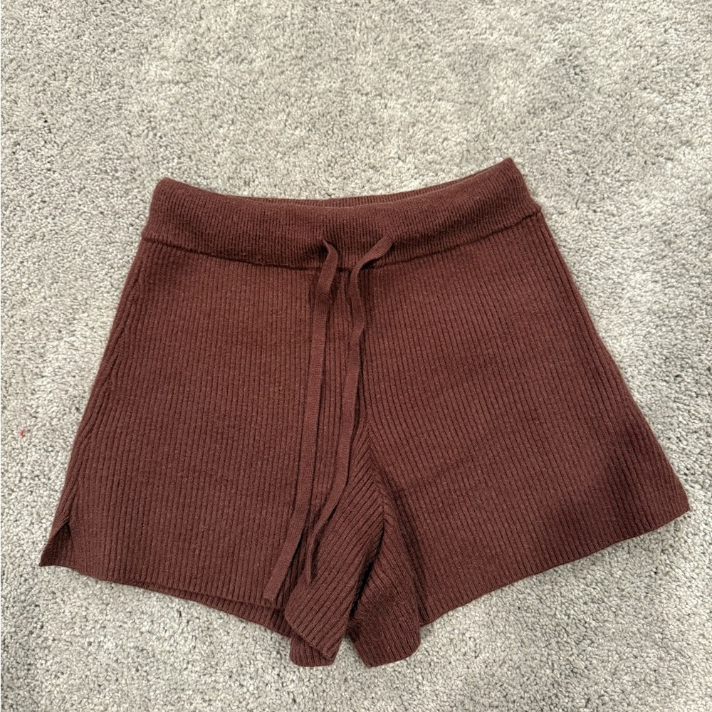 Abercrombie Brown Knit Women's Shorts